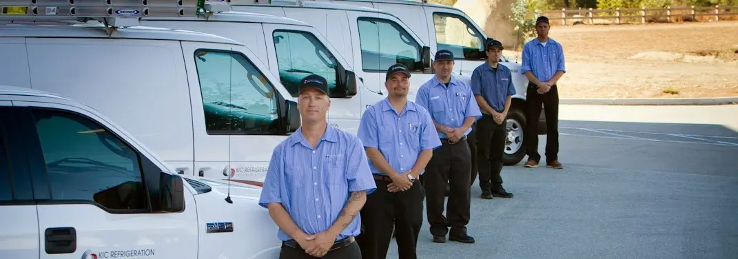 KIC Refrigeration crew ready for Heat Pump Installation jobs across Mount Hood Villages