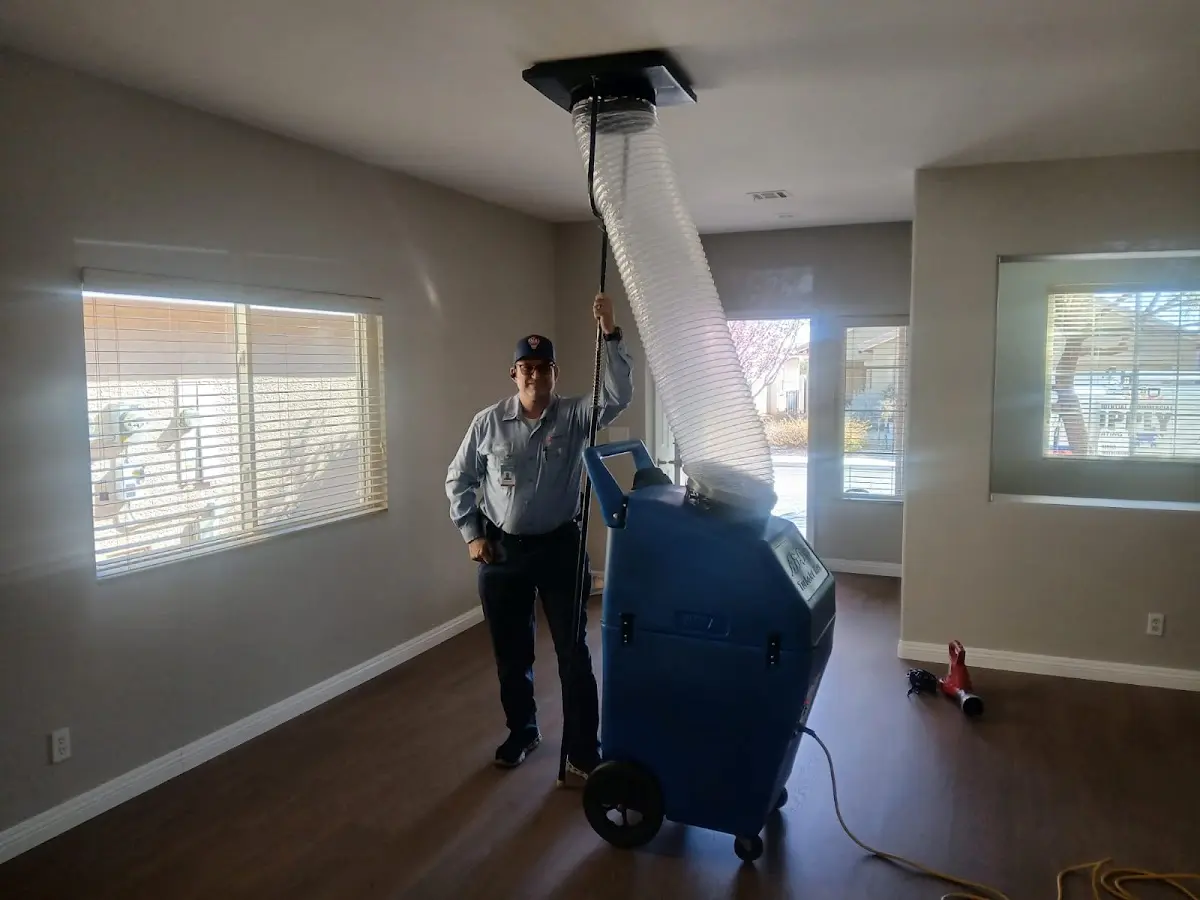 Professional Dryer Vent Cleaning work inside a Mount Hood Villages home
